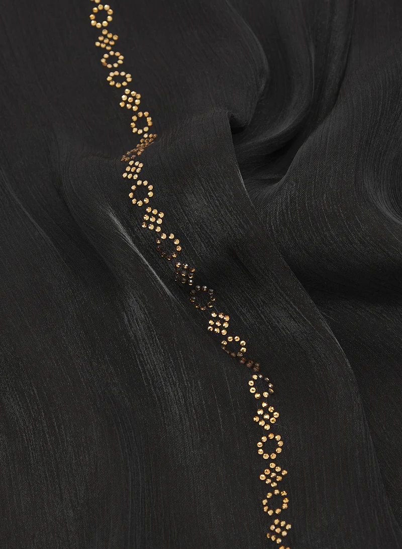 Khizana Embellished Rhinestone Detail Modest Hijab Headscarf